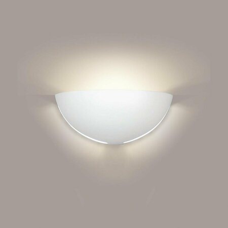 A19 LIGHTING Capri Wall Sconce, Bisque 307-1LEDE26